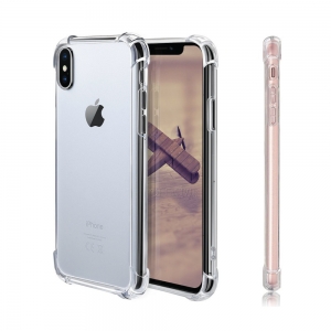 Clear sof gel case for iphone X and XS