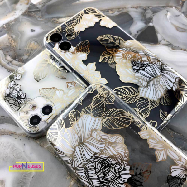 clear iphone floral phone cases for iphone 11 iphone 11 pro and 11 pro max