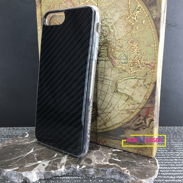 luxury carbon fibre iphone phone case