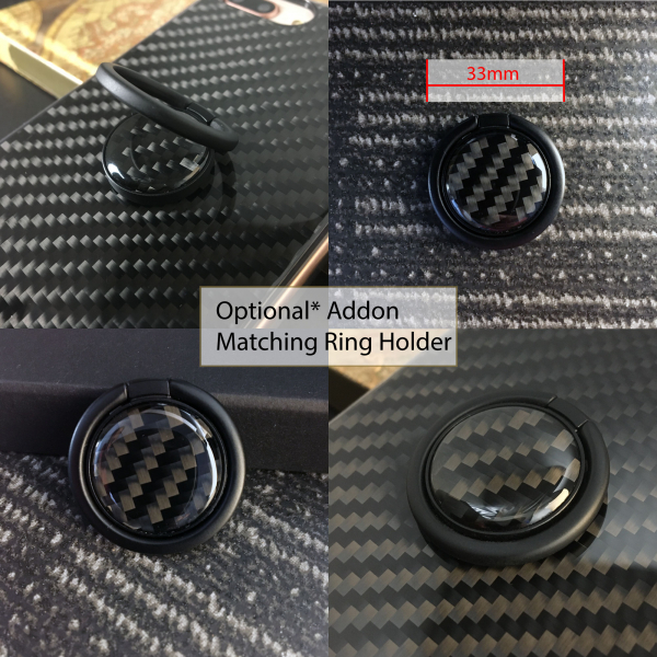 matching carbon fiber ring holder