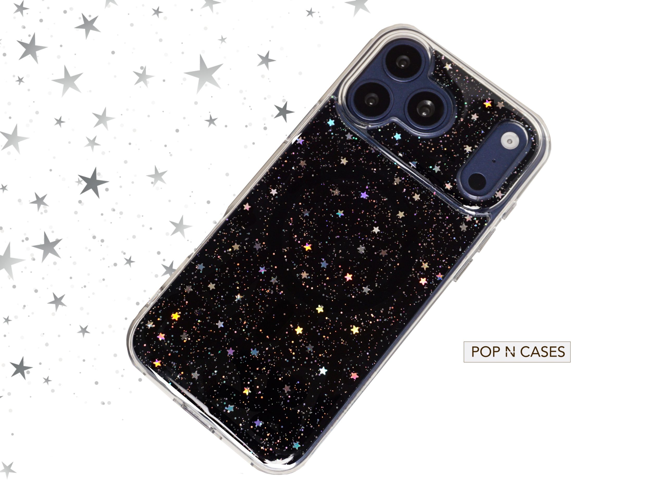 SPARKLY.IPHONE.17.MAGSAFE.COMPATIBLE.CELESTIAL.STAR.SPACE.IPHONE.CASE