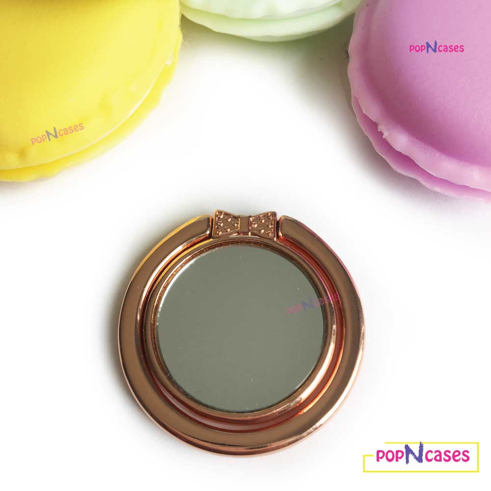 Round-cute-bow-phone-ring-frip-holder-stand-flat-picture-offinstyle