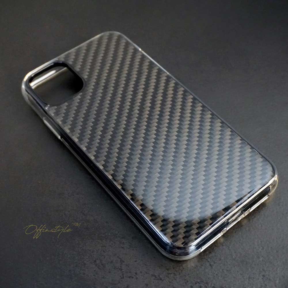 Sleek-luxury-iphone-11-black-carbon-fiber-iphone-case-offinstyle-toronto-canada