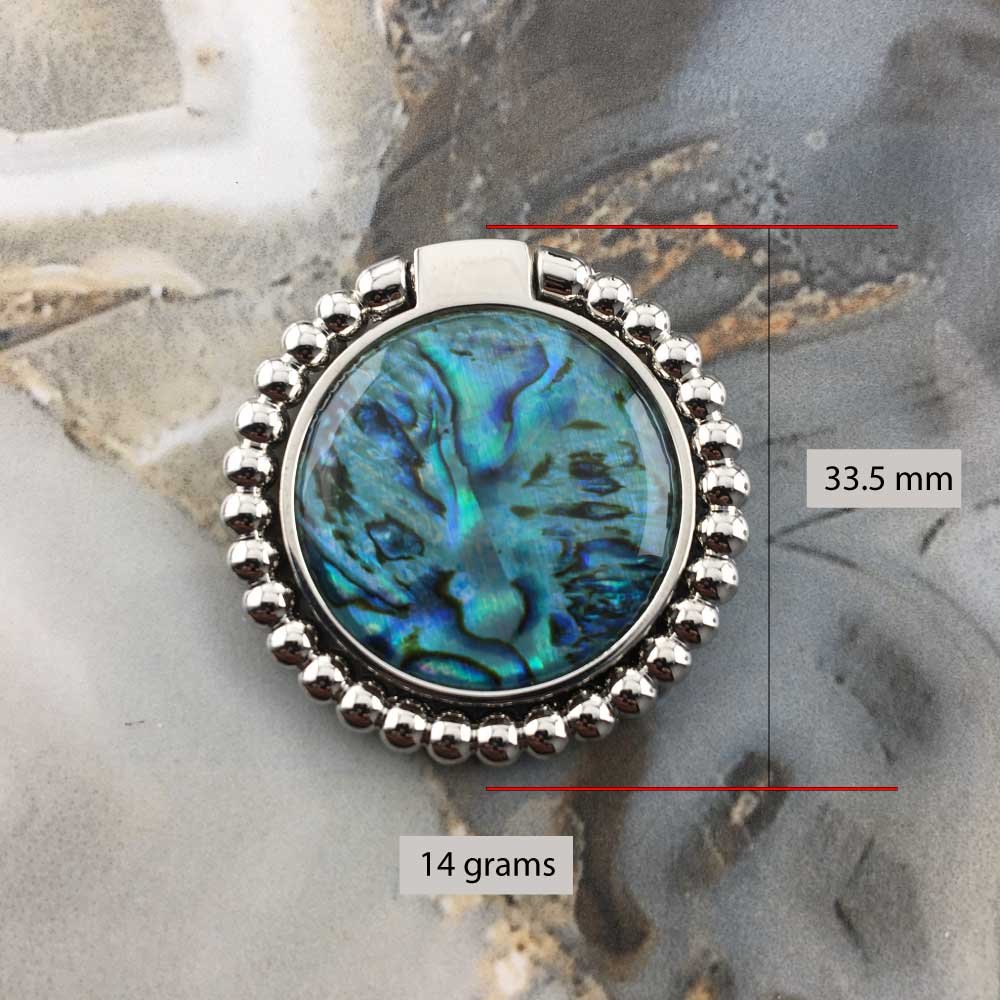 aqua-green-sea-shell-fashion-ring-holder-dimensions