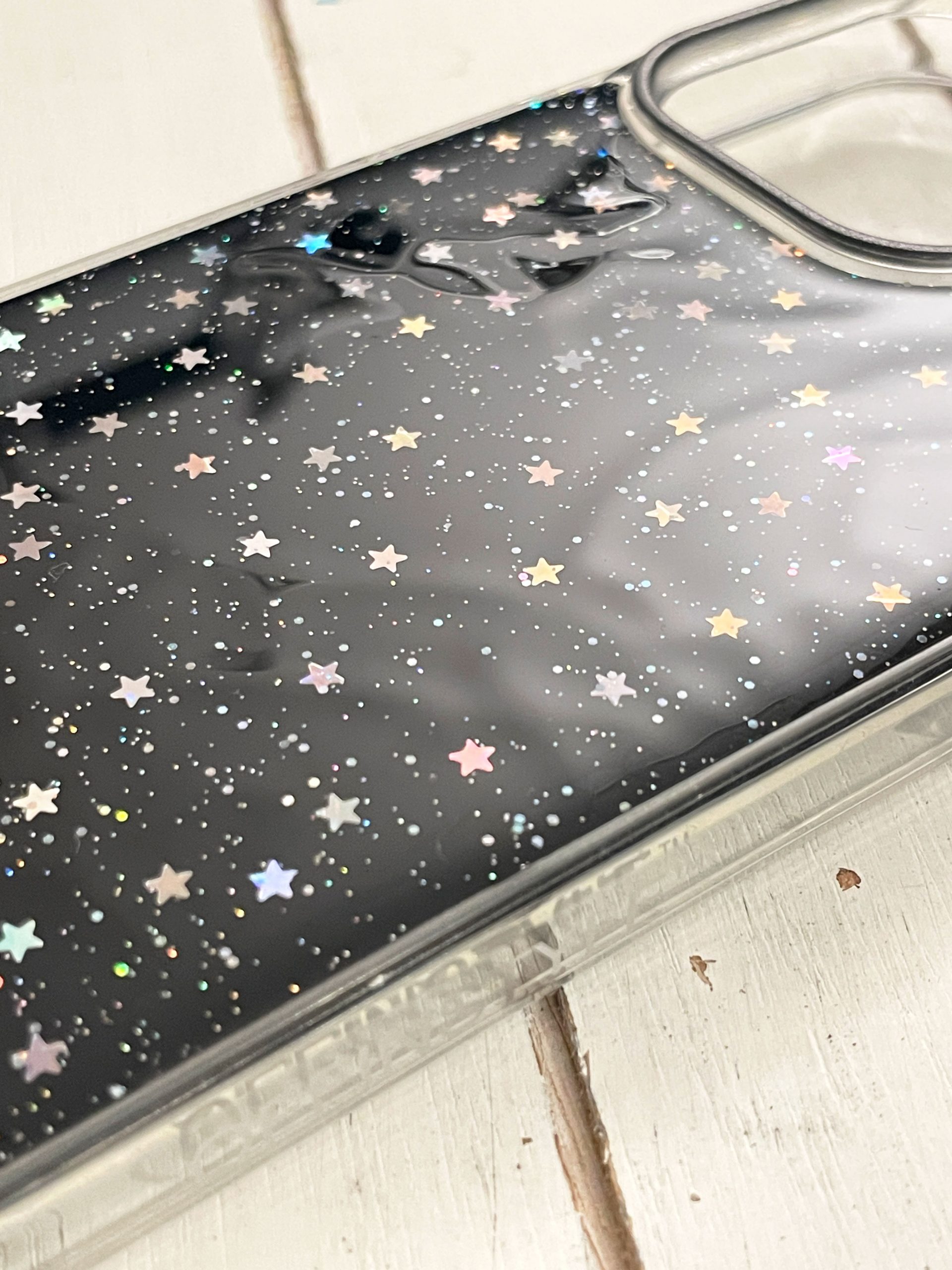 iphone-13-pro-11-black-holographic-glitter-space-theme-starry-phone-case