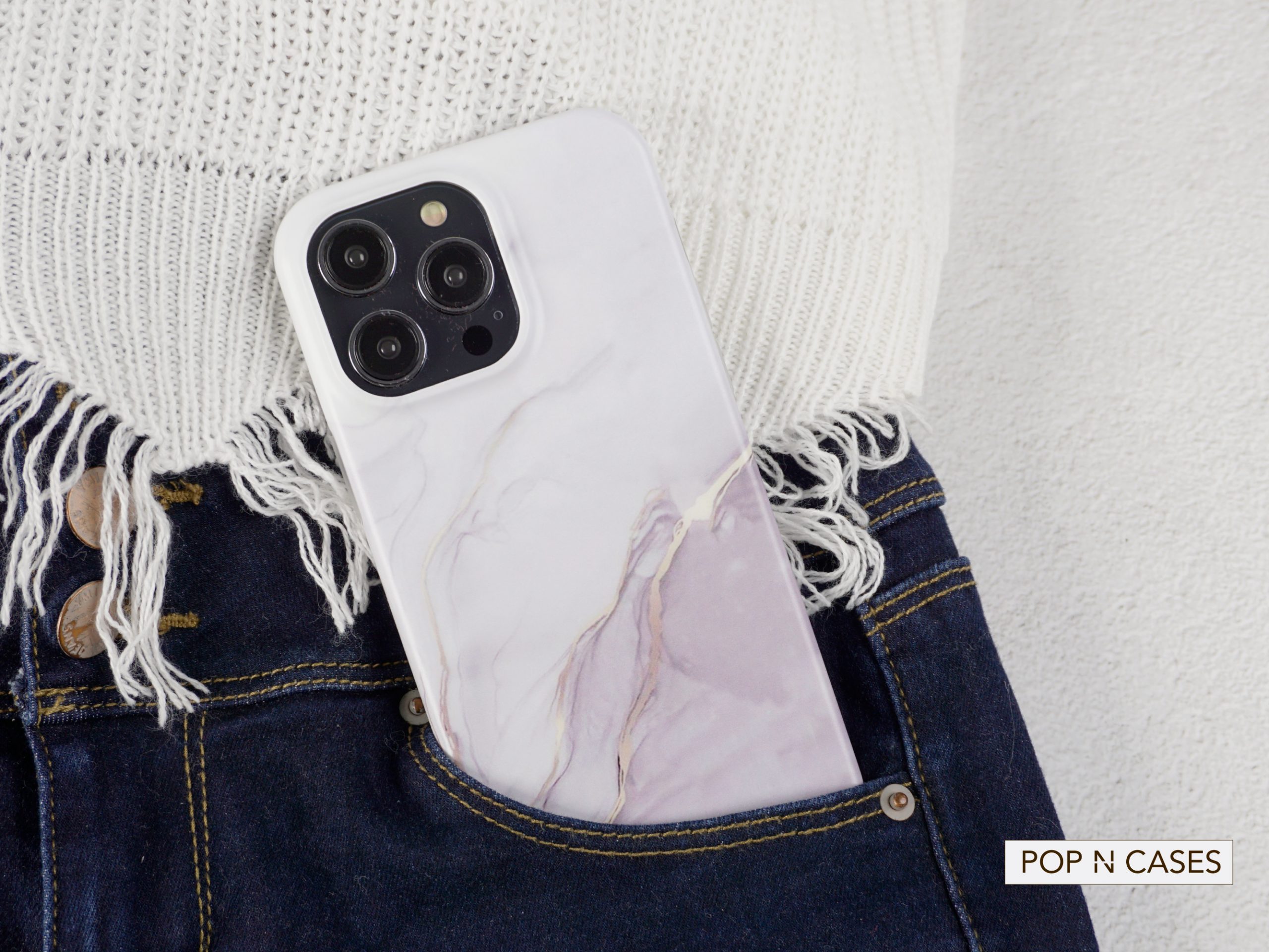 iphone14.iphone13.stylish.jeans.daily.fashion.purple.marble.iphone.phone.case.Canada