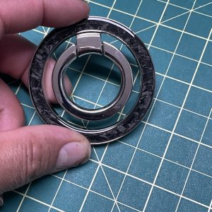 Carbon Magnetic Grip - Silver