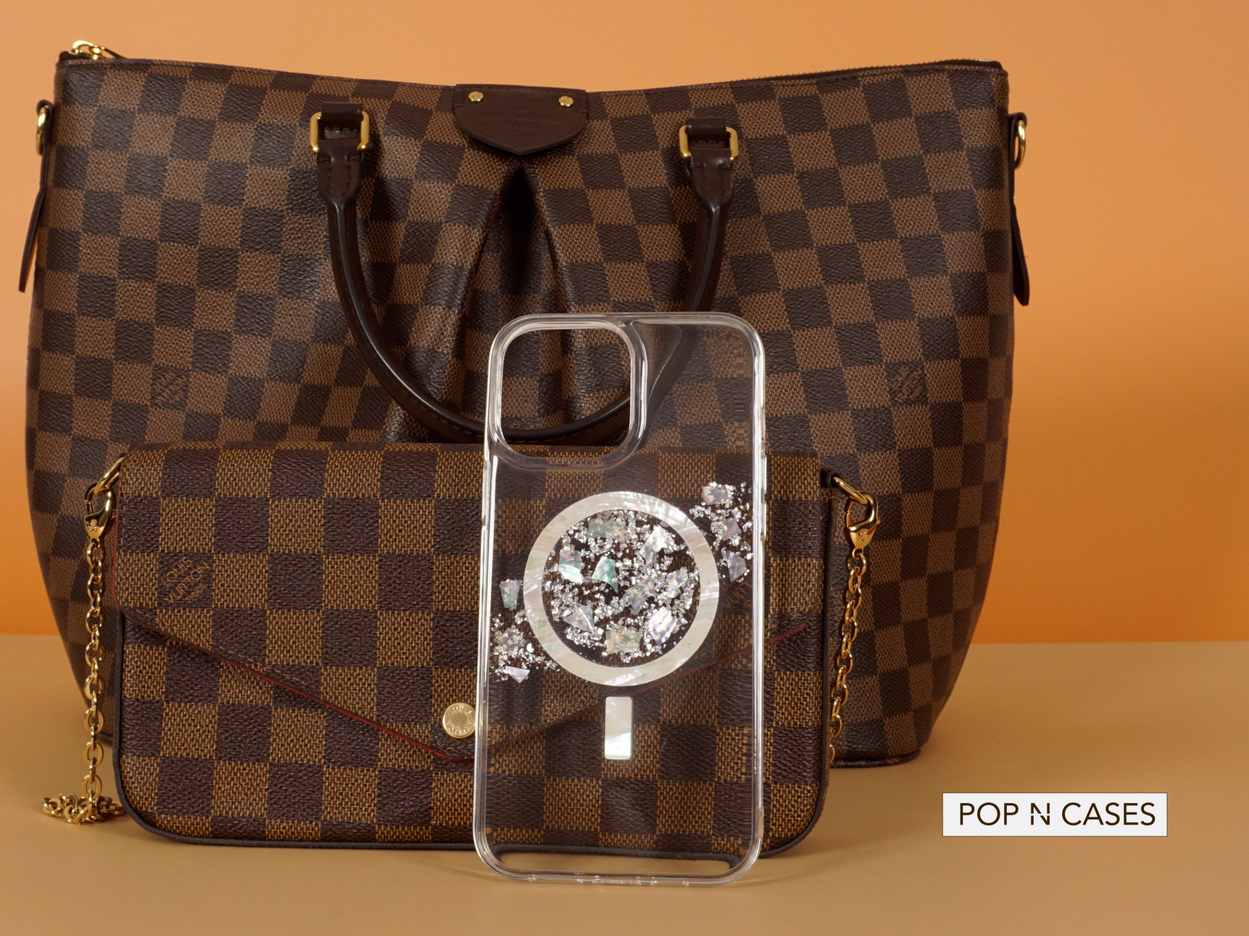 Luxury.Fashion.Iphone.Case.With.Real.Pearl.Seashell.Iridescent.iPhone.Case.Wih-Louis.Vitton.Hang.Bag.Offinstyle.Canada