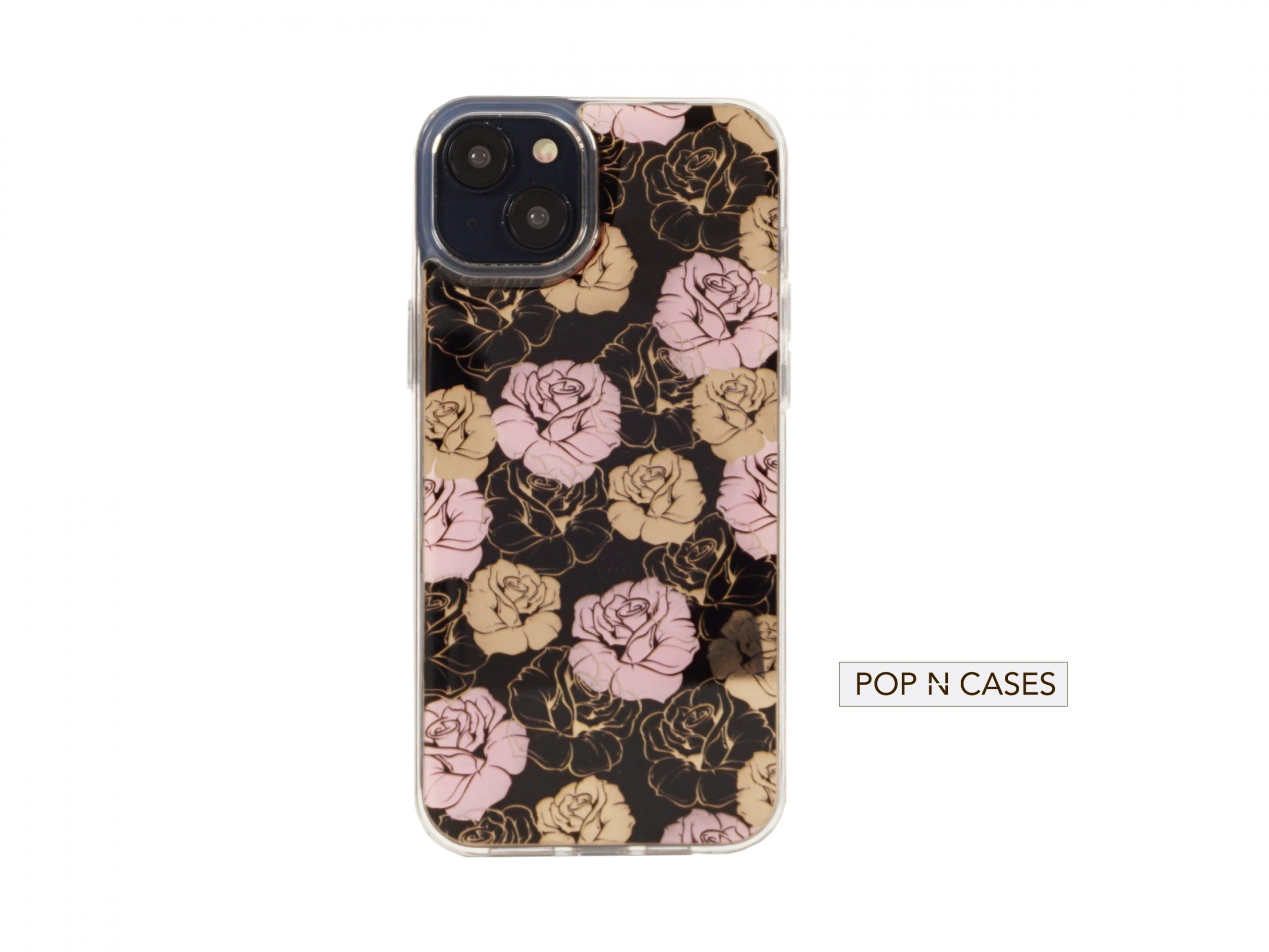 Luxury.iPhone.Rose.Gold.Reflective.Floral.Case.Canada.Offinstyle