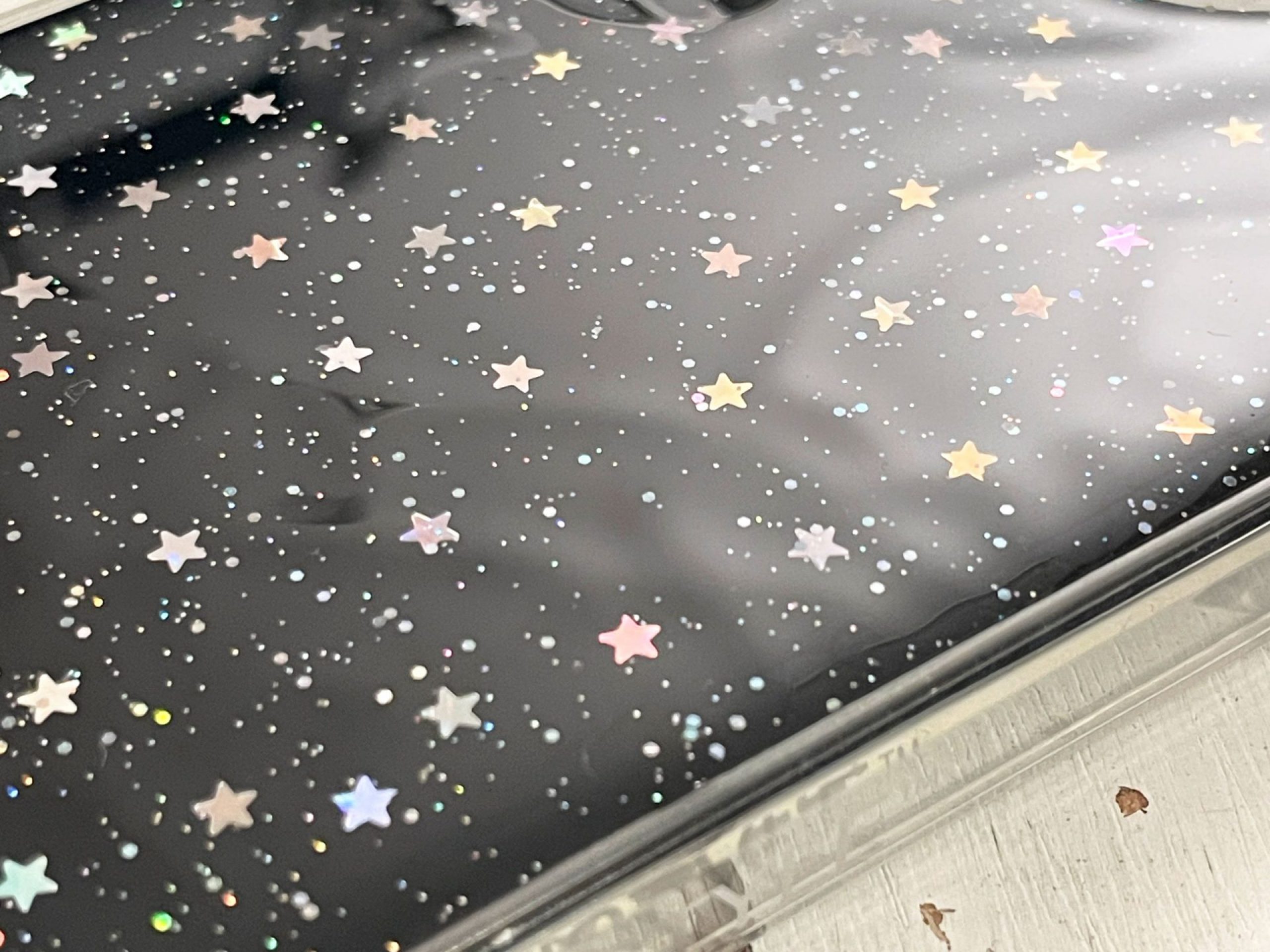 iphone-13-pro-11-black-holographic-glitter-space-theme-starry-phone-case