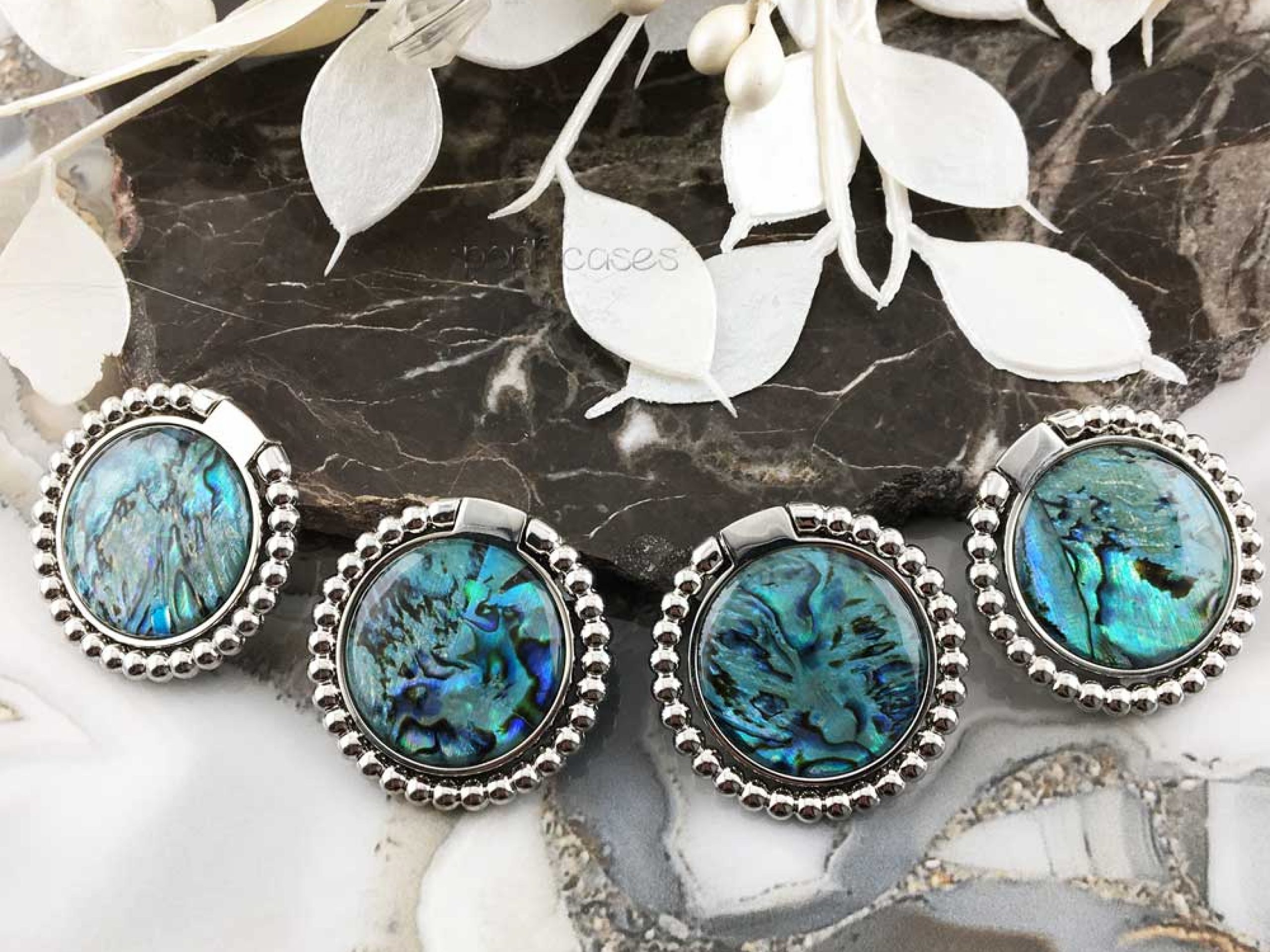 unique-fashion-seashell-phone-ring-grip-holder-popncases-offinstyle-toronto-canada